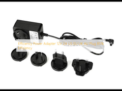 Efficienza Adaptore di alimentazione 12V 2A US UE UK AU Infisso 85% Efficienza